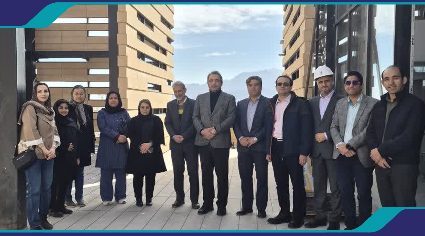 بازدید اعضای کمیسیون تخصصی معماری از ساختمان جدید سازمان