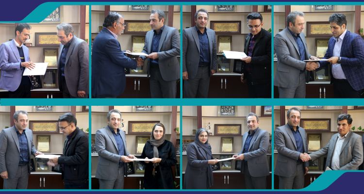 برگزاری جلسه اعطای احکام اعضای کارگروه تخصصی کنترل نظارت