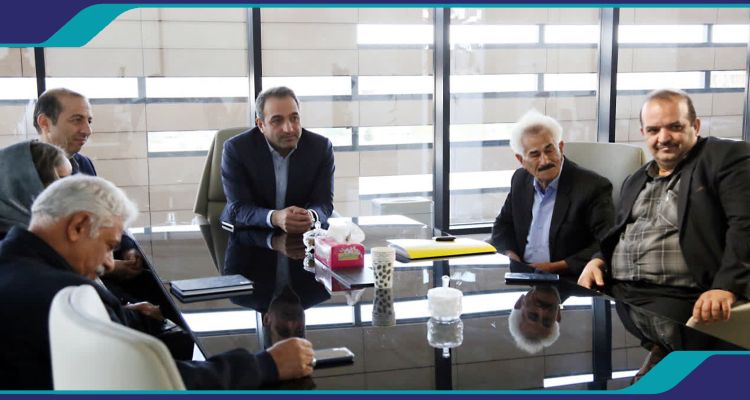 نشست مشترک هیئت مدیره جدید سازمان نظام کاردانی ساختمان با رئیس سازمان