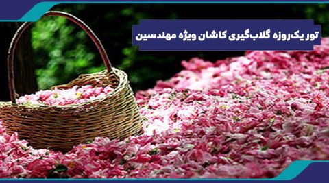 تور گلابگیری کاشان