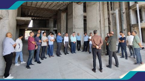 بازدید تخصصی مجریان ذی‌صلاح و سازندگان حرفه‌ای استان یزد از پروژه‌های شاخص جزیره کیش