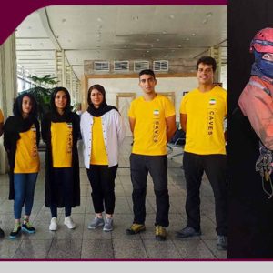 حضور بانوی مهندس یزدی در اکسپیدیشن بین المللی غارنوردی 2021