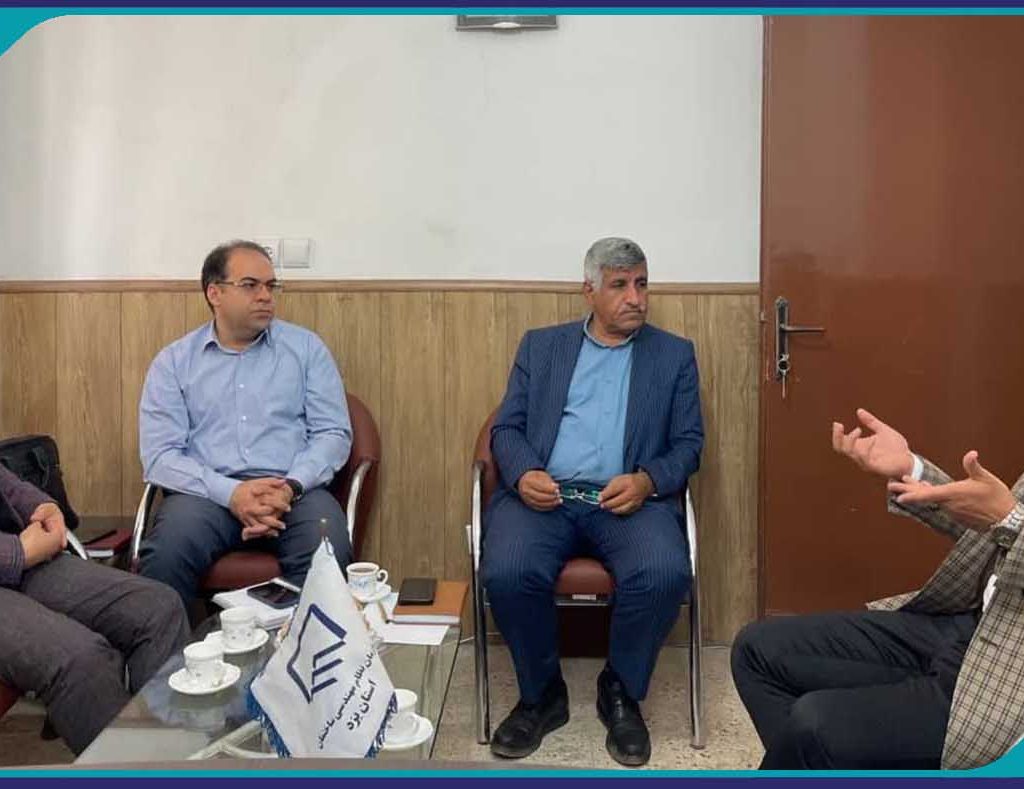 بازدید مدیران سازمان از دفتر نمایندگی شهرستان تفت