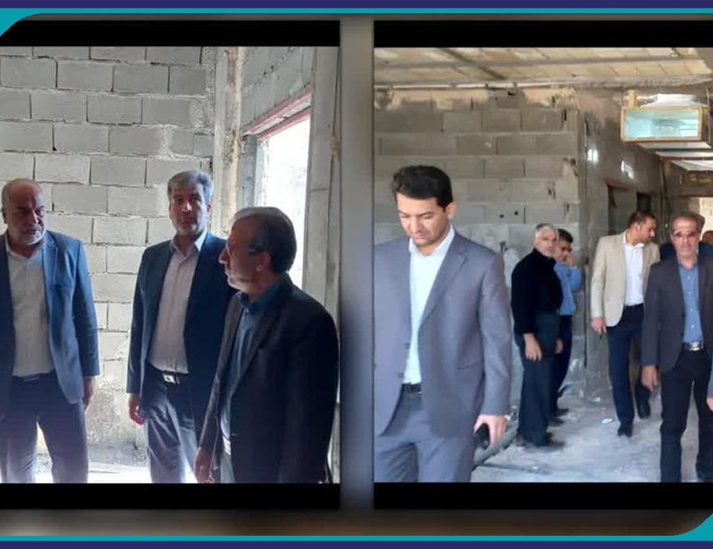 بازدید از نحوه ساخت و ساز پروژه های عمرانی شهرستان مهریز