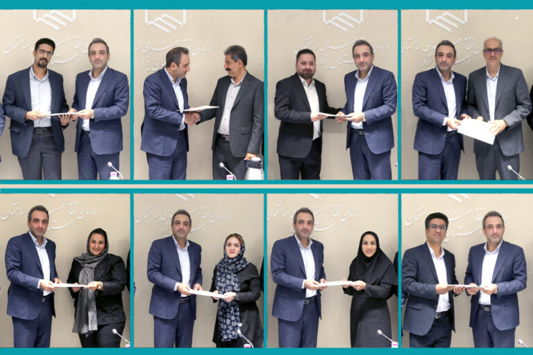 احکام اعضای جدید «کمیته نظام پیشنهادات» به ایشان اعطا گردید